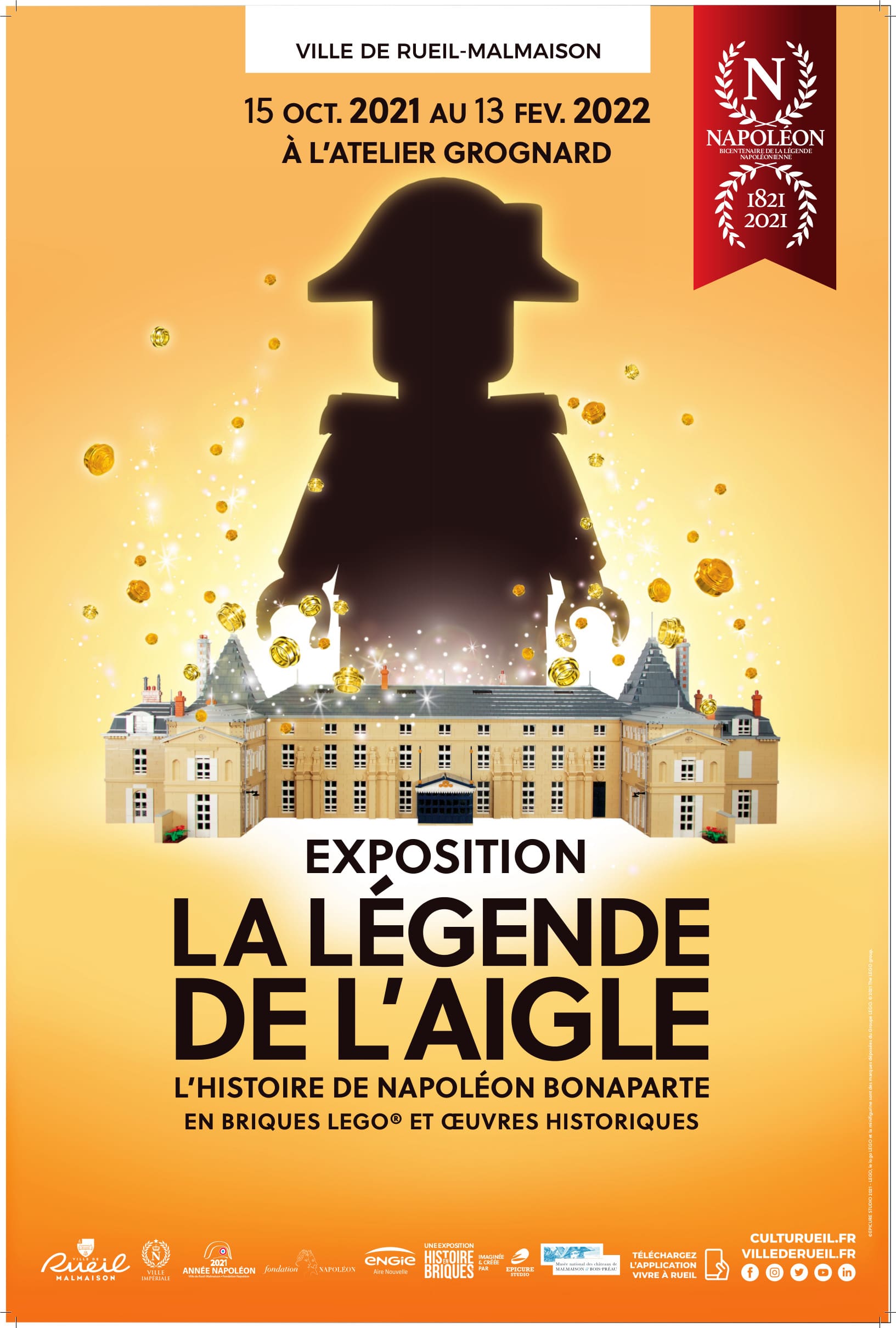 La légende de l'Aigle, l'histoire de Napoléon Bonaparte en briques LEGO