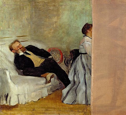 Edgar Degas - Monsieur et Madame Edouard Manet