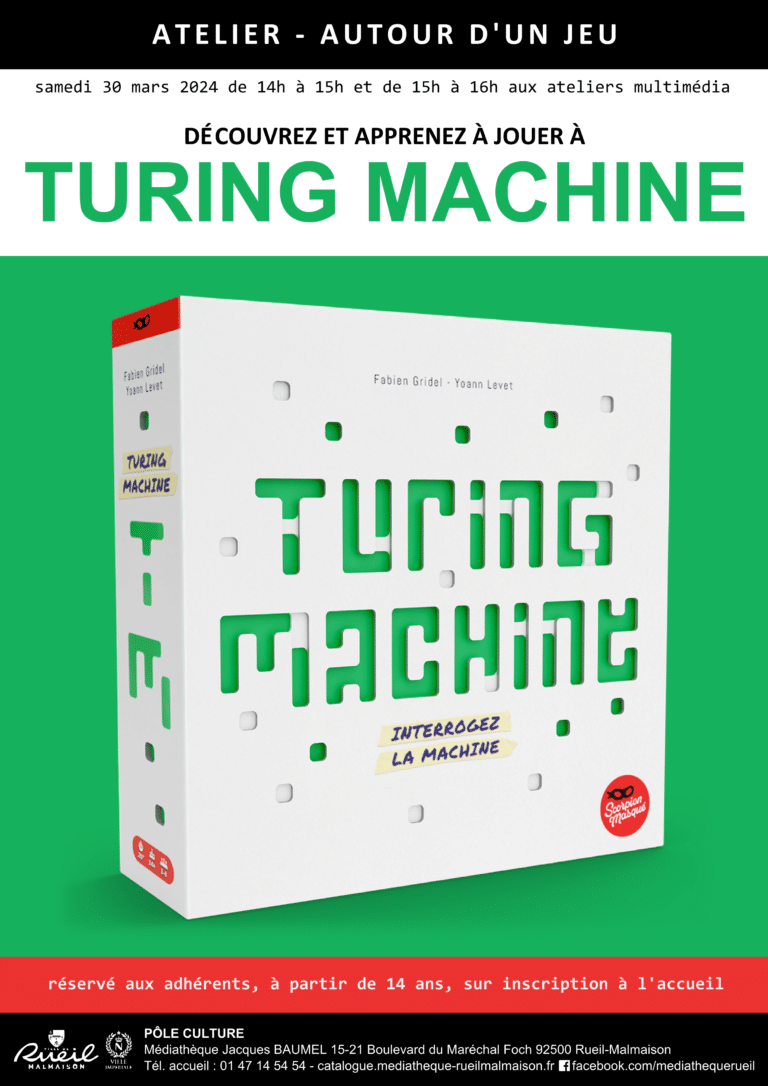 Autour d’un jeu - Turing Machine