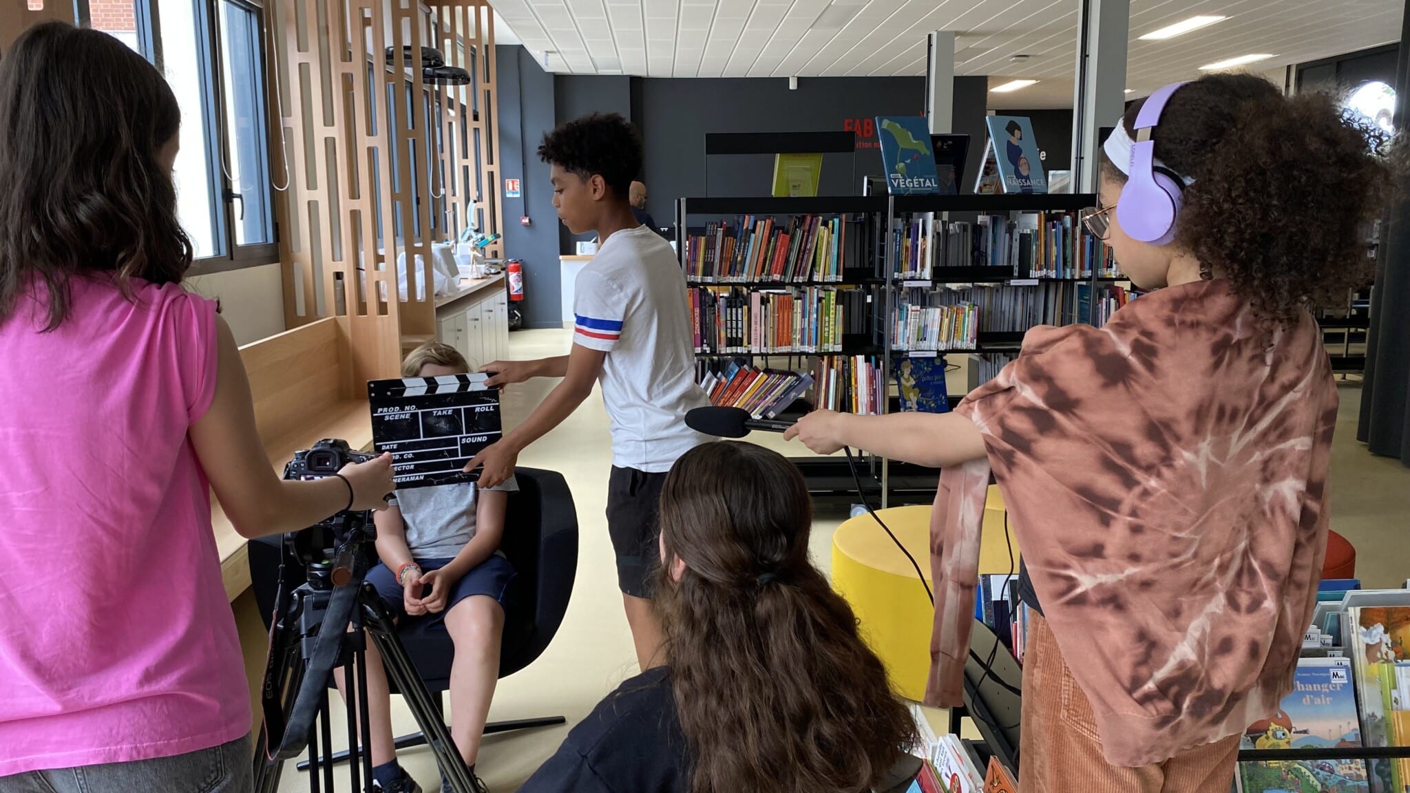 Ça tourne... Action !